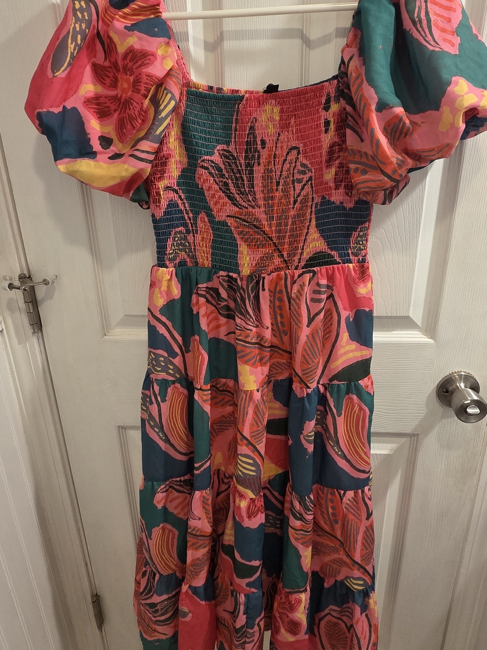 Crystal Sky Smocked dress